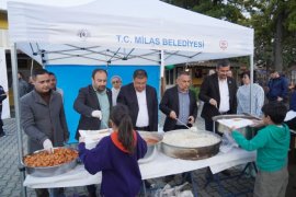 Milas Belediyesi ilk iftar sofrasında 4 bin kişiyi ağırladı