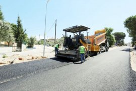 Kırsal mahalle yollarında iyileştirme çalışması