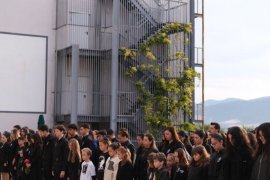 İMİ Koleji’nde 10 Kasım’da Ata’ya Saygı Duruşu