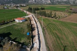 Büyükşehir Ören Kanalizasyon Projeinin 18 Bin Metresini Tamamladı