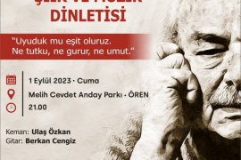 Dünya Barış Günü’nde Melih Cevdet Anday, şiir ve müzikle anıldı