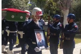 Milas’ta Emekli Astsubaya Askeri Törenle Son Veda