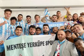 Menteşe Yerküpespor şampiyon oldu