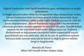 CHP İlçe Genç Kolları Başkanlığına 2 Aday