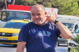 Viraja hızlı girince bu hale geldi