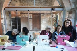 Dikiş Atölyesi Etkinliğinde El Emeği Göz Nuru Çantalar Üretildi