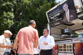 Milas Belediyesi’nden Ferdi Zeyrek Hayrına Lokma ve Su İkramı