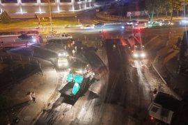 Büyükşehir’den Güvenli Ulaşım İçin Gece Mesaisi