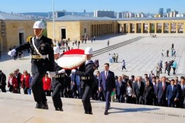 Muğla’nın CHP’li Başkanları Anıtkabir’de