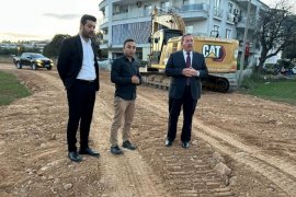 Merakla Beklenen Yolda Çalışmalar Başladı