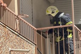 Milas’ta Apartman Dairesinde Yangın Paniği