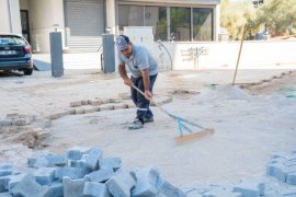 Doğalgaz Çalışmalarının Ardından Yol Tamiratı Başladı