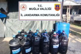 Jandarma 1 Tonu Aşkın Alkole El Koydu