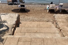 Selimiye’de Parke, Ören’de Engelli Rampaları Tamamlandı