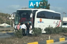 Taklalar atan otomobil karşı şeride geçti: 1 ölü, 3 yaralı