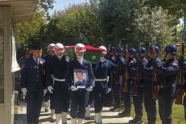 Milas’ta Emekli Astsubaya Askeri Törenle Son Veda