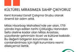 Milas Kent Konseyi Esnaf Çalışma Grubu:  “ARASTA’YA ARAÇ GİRİŞİ ENGELLENMELİDİR”