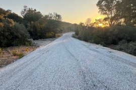 Başkan Topuz ve Belediye Ekipleri Hafta Sonu Alandaydı