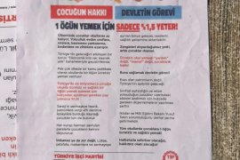 Okullarda Ücretsiz Yemek İçin İmza Topladılar