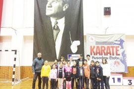 Belediyespor Karate Takımı Kuşadası’nda yarıştı
