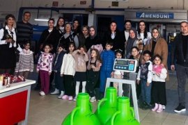 Minik Eller Zeytinin Yolculuğunu Yerinde Öğrendi