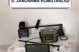 Jandarmadan kaçak kazı baskını  