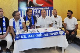 Dr. Alp Milasspor yeni teknik direktörünü açıkladı