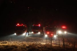 Milas iki farklı noktadan yanıyor, söndürme çalışmaları devam ediyor. Muğla genelinde 7 yangın peşe peşe çıktı