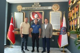 BAŞKAN TOPUZ’DAN MÜDÜR BOYDAK’A HAYIRLI OLSUN ZİYARETİ
