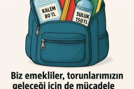 Tüm Emeklilerin Sendikası Basın Açıklaması  “Eğitim Haktır, Sermayeye Lütuf Değil!”