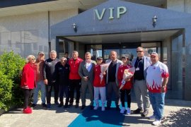 Balkan Şampiyonlarına Görkemli Karşılama