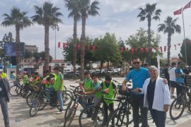 Milas’ta Gençler Çevreci Ulaşıma Dikkat Çekti