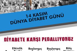 “DİYABETE KARŞI PEDALLIYORUZ”