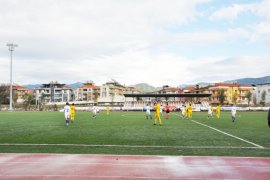 Milas Gençlik Spor 17 takımı güçlü rakibini 1-0’la geçti