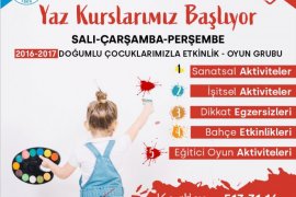 Belediye yaz kursları başlıyor