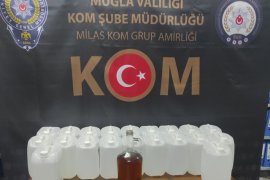 Milas Emniyeti’nden kaçak alkol operasyonu