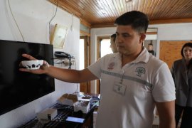 Kırsaldaki Çınarlar’a Duman Dedektörü