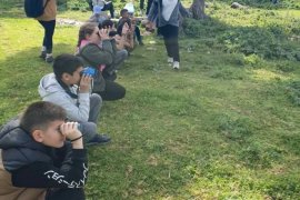 Minik Doğa Severler Flamingoların Büyüleyici Dünyasına Yolculuk Yaptı