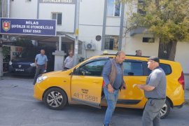 Milas'ta Şoförler Oda Binasında Güncelleme Kuyruğu