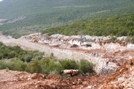 Yeni Hastane Yolunda Çalışmalar Hızla Sürüyor