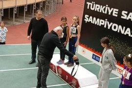 Milaslı Atlet Demir, Türkiye Şampiyonu Oldu