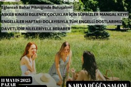 Engelliler Haftası kapsamında bahar pikniği düzenleniyor