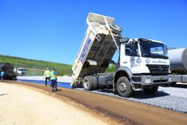 Büyükşehir Yol Çalışmalarında 2450 KM’ye Ulaştı