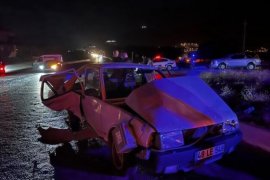Milas’ta üç aracın karıştığı kaza: 5 yaralı