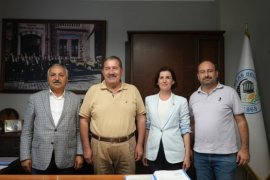 Milletvekillerinden Başkan Topuz’a Ziyaret