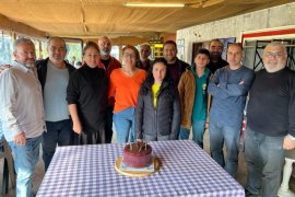 Cumhuriyet Mahallesi Muhtar Adayı Çandır,  Gazetecilerin Gününü Kutladı