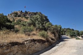 Tarihi Beçin Kalesi Yolu Yenilendi