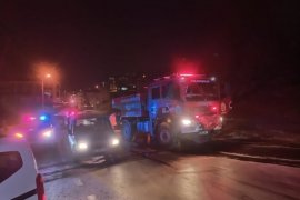 Meşale İddiasıyla Başlayan Yangın, Mahalleliyi Sokağa Döktü!