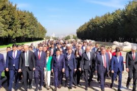 Muğla’nın CHP’li Başkanları Anıtkabir’de