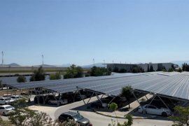 Milas-Bodrum Havalimanı’nda güneş enerjisi santrali kurulumu tamamlandı